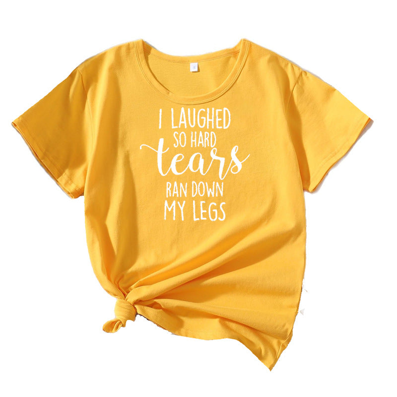 Lune London Casual Graphic Humor T-Shirt for Women