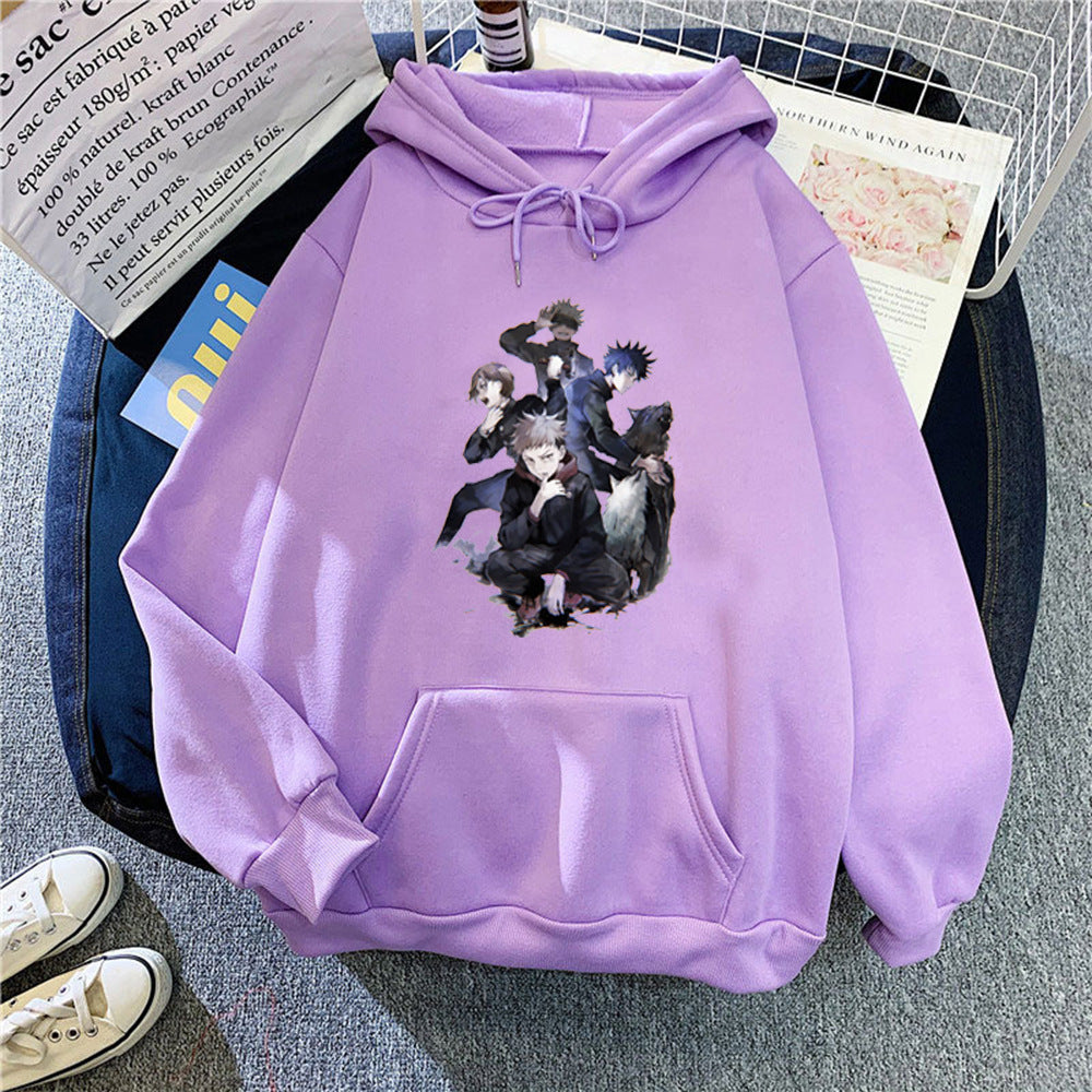 Women's hoodie with unique anime design Chic & Stil