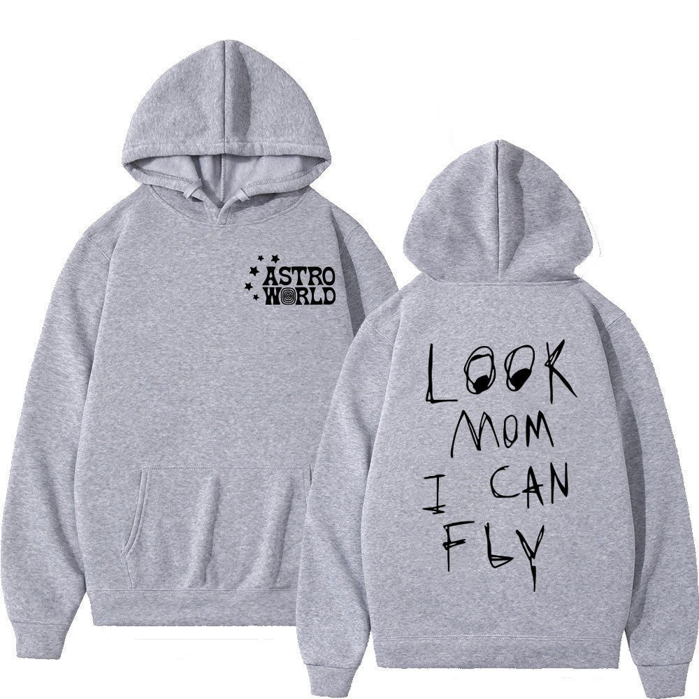 Women's hoodie with creative statement print Chic & Stil