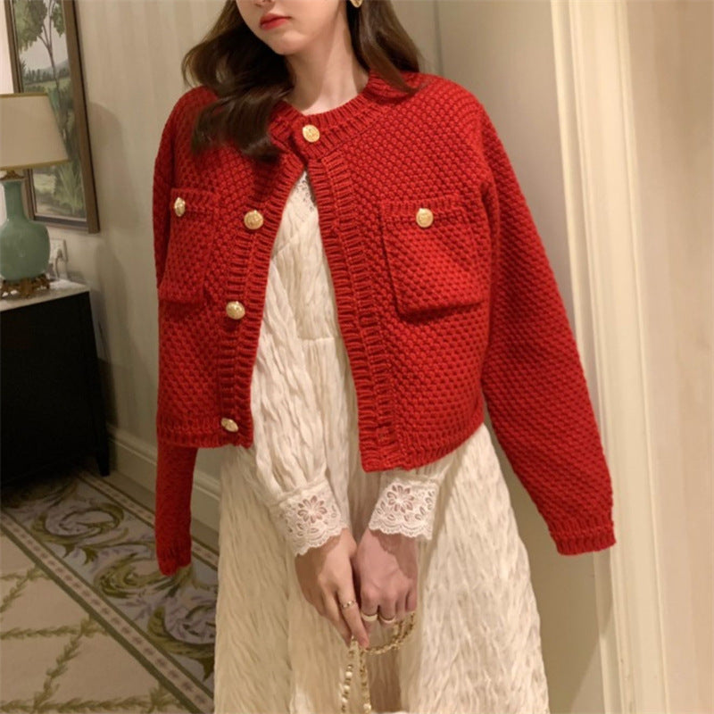 Gilet pour femmes avec des boutons décoratifs et des poches intégrées Chic & Stil