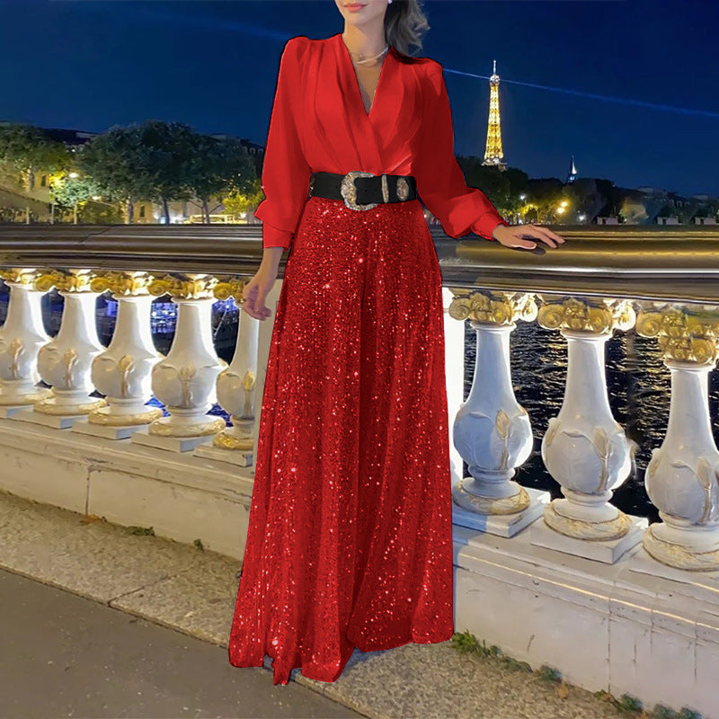 Women Glamorous Evening Dress Lune London