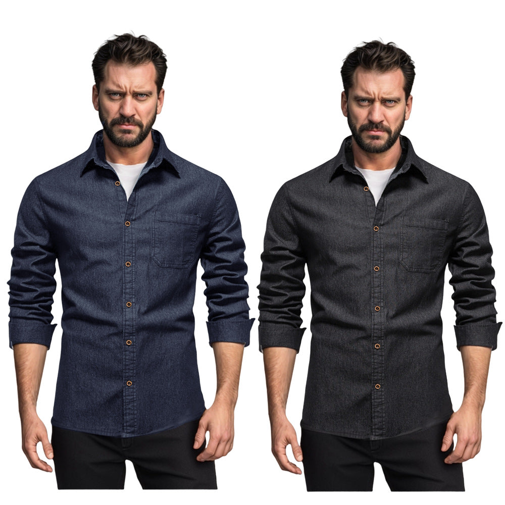 Men's Denim Shirt Lune London
