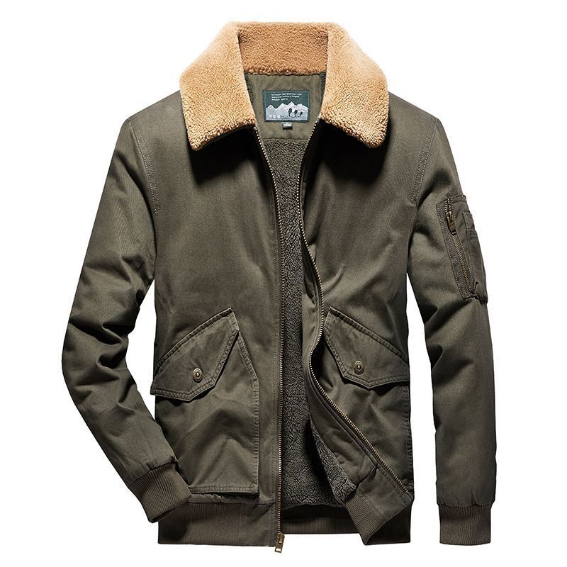 Stylish bomber jacket for men with lined collar Amarae