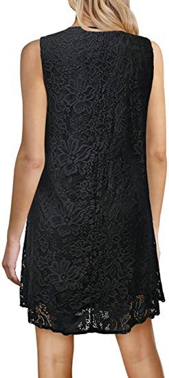 Elegant lace dress for ladies with A-line cut Lune London