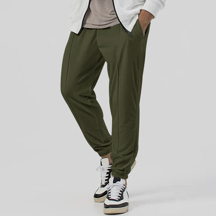 Men's sporty jogger pants with convenient drawstring and breathable structure Lune London