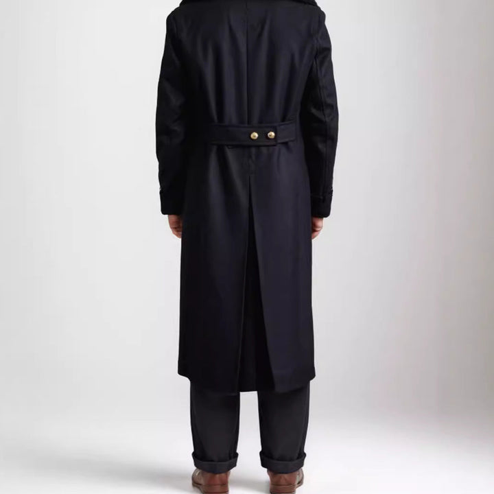 Men's Luxury Winter Coat with Double Button Placket Lune London