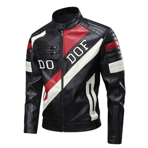 Amarae men's leather motorcycle jacket