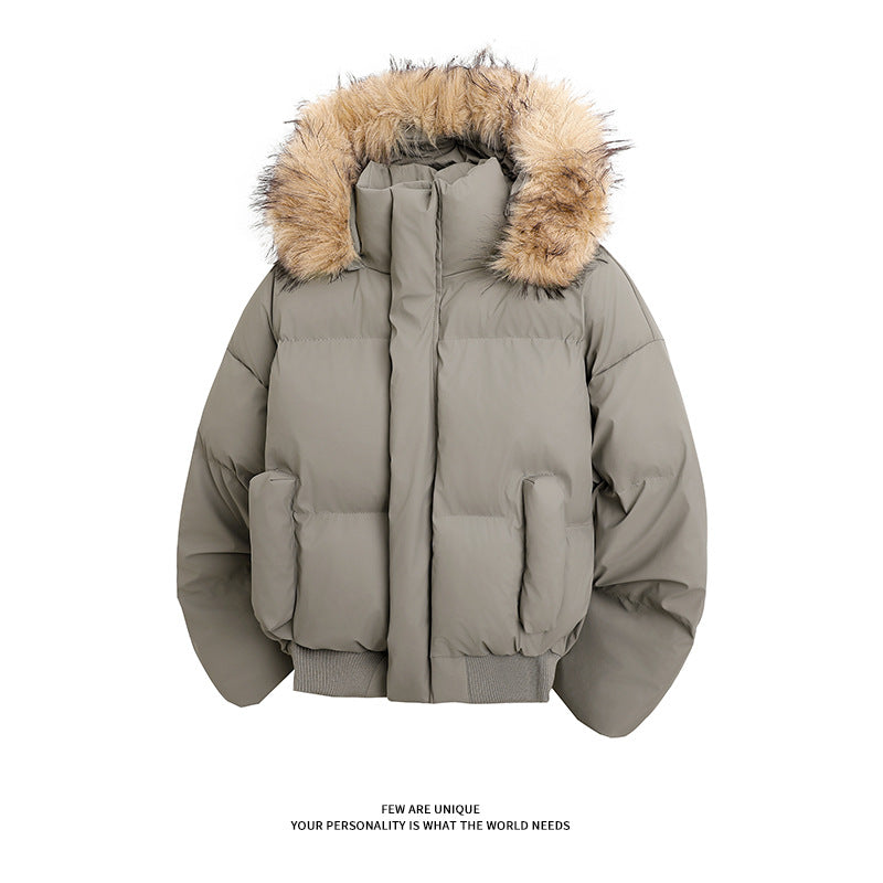 Veste matelassée tendance pour dames avec garniture en fausse fourrure douillette et poches pratiques Lune London