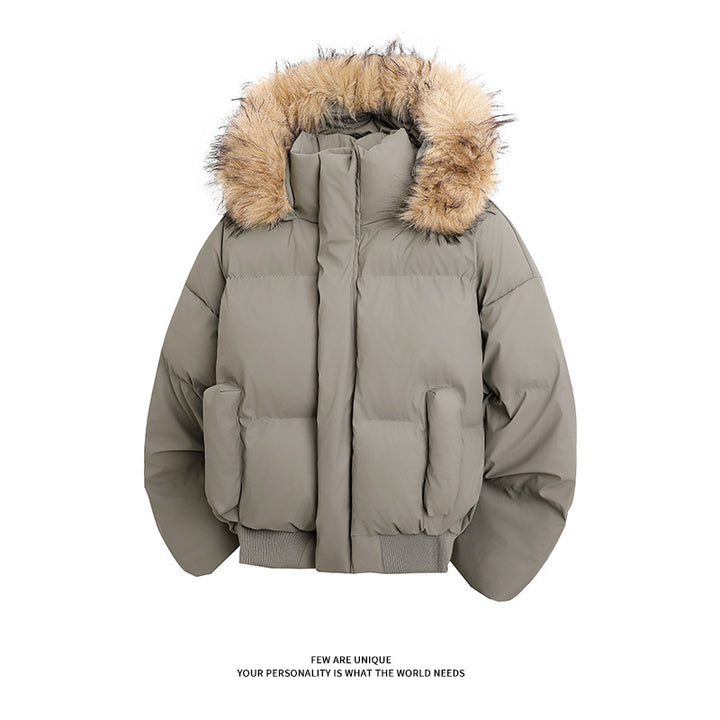 Veste matelassée tendance pour dames avec garniture en fausse fourrure douillette et poches pratiques Lune London