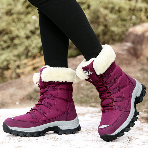 Winter boots for women with non-slip sole and insulating lining Amarae