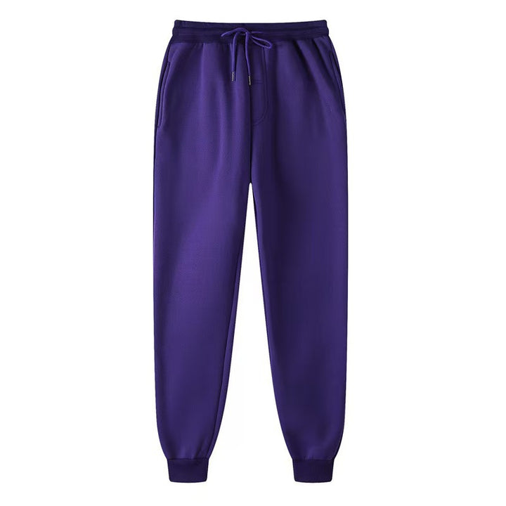 Sporty jogger pants for women with elastic waistband and side pockets Lune London