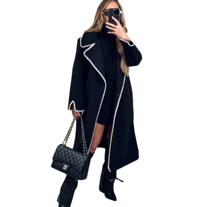 Ladies Elegant Boucle Coat Amarae