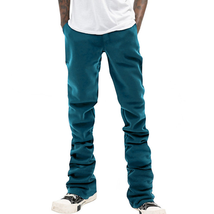 Casual pants for men, comfortable, with an elastic waistband Lune London