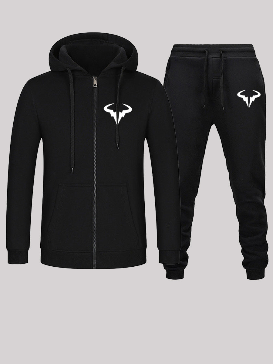 Men's tracksuit with hoodie and practical pockets Lune London