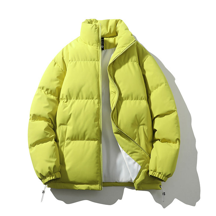 Insulated hooded jacket for men with high collar and stylish cut Lune London
