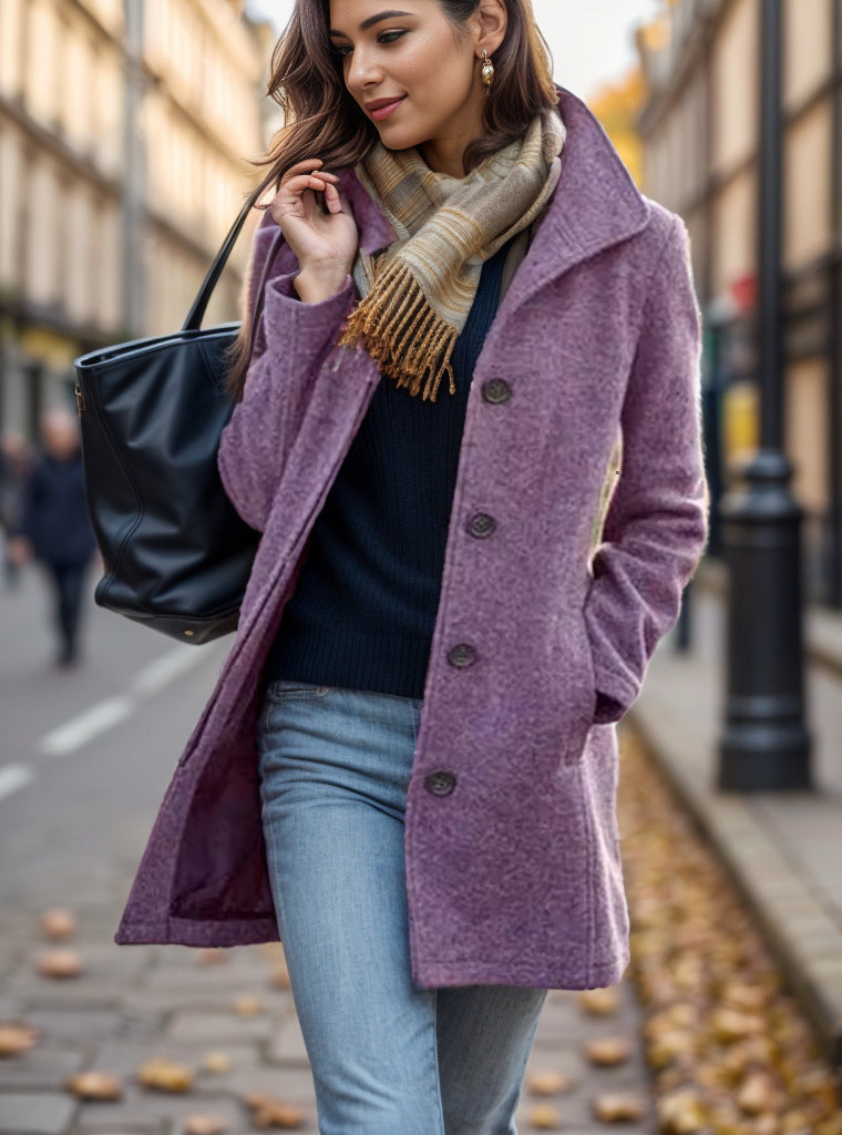 Women Structured Trendy Coat Amarae