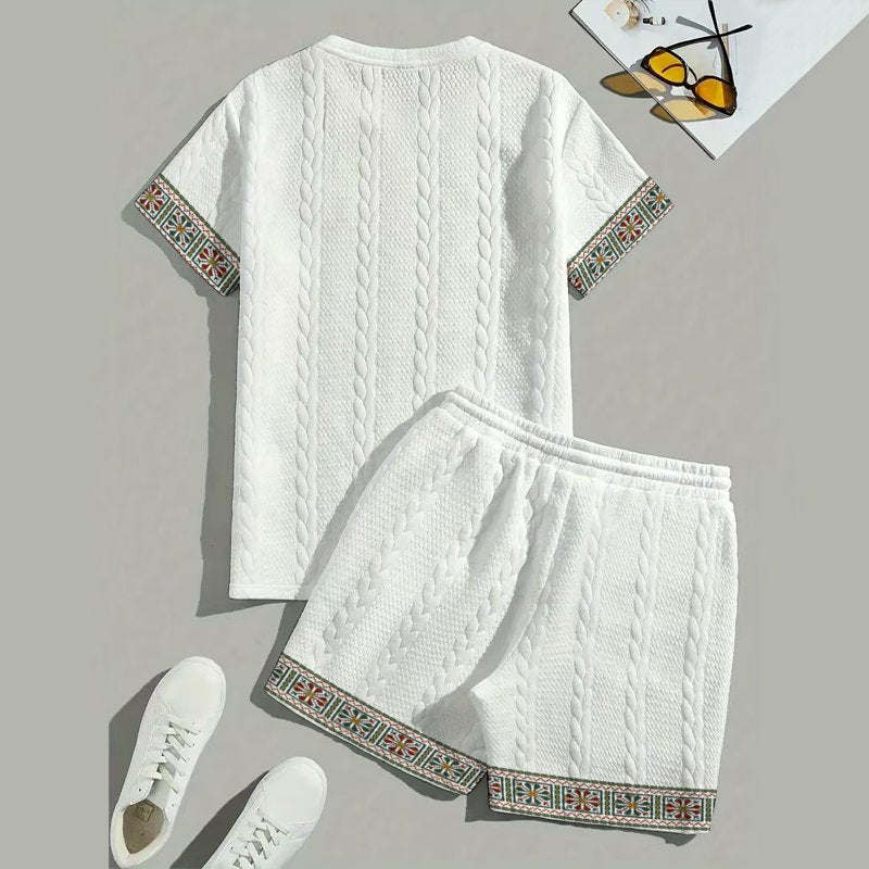 Trendy clothing for men and Lune London shorts set