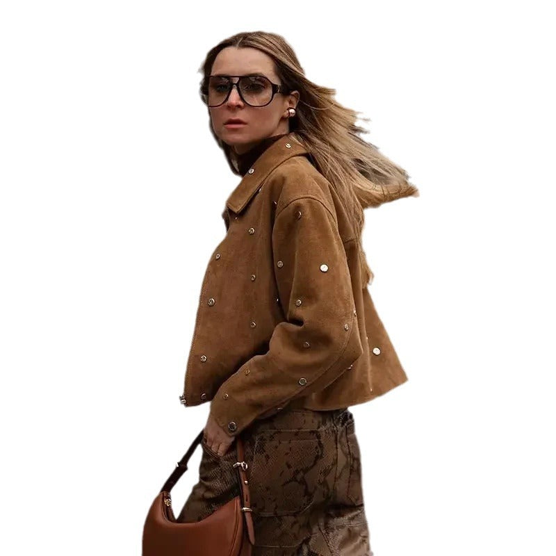 Veste courte pour femmes avec perles Chic & Stil