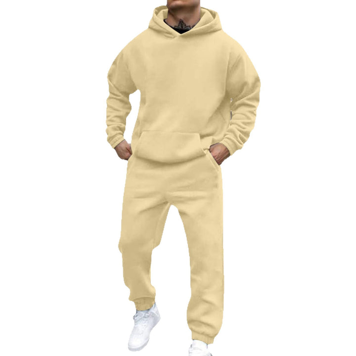 Men's casual hoodie tracksuit with oversized fit and practical pockets Lune London