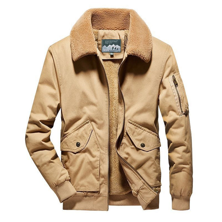Stylish bomber jacket for men with lined collar Amarae