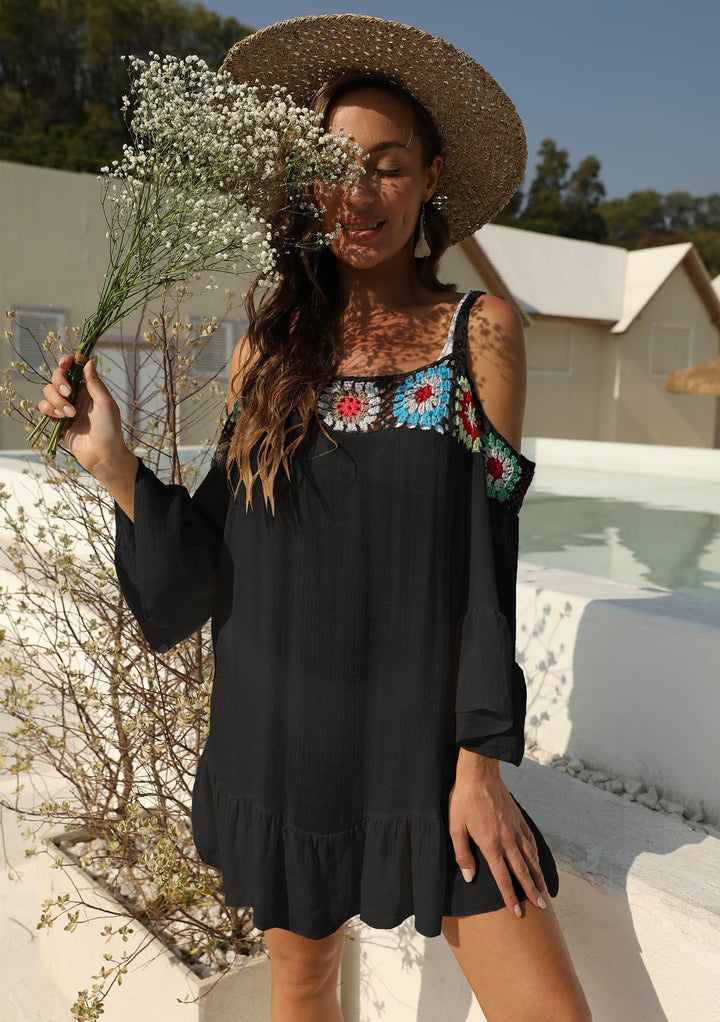 Lune London bohemian lace beach dress for women