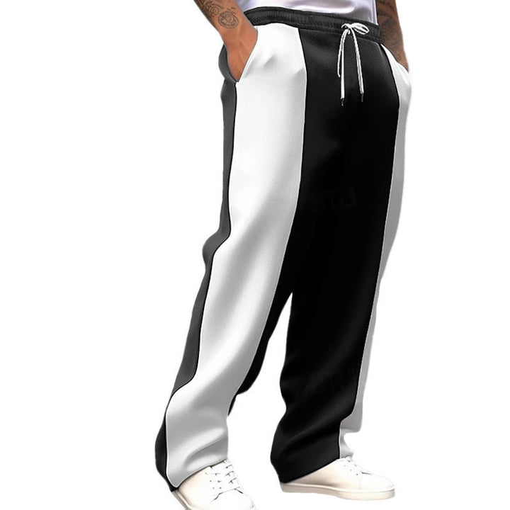 Men's sporty training pants with contrasting details Lune London