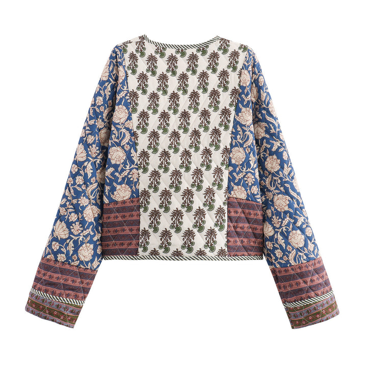 Ladies patchwork coat Lune London