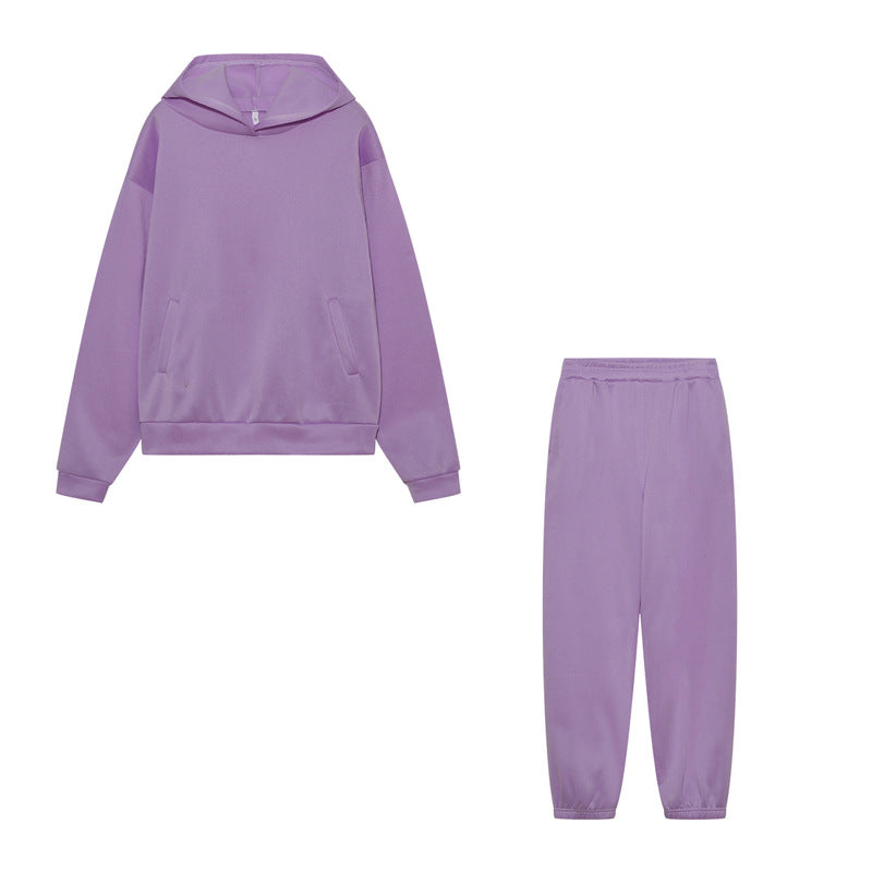 Ensemble de sweat à capuche sportif et de pantalon de jogging Chic & Stil pour femmes