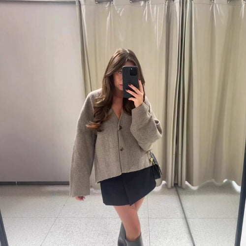 Femmes Confortable et Simple Blazer Veste Chic & Stil
