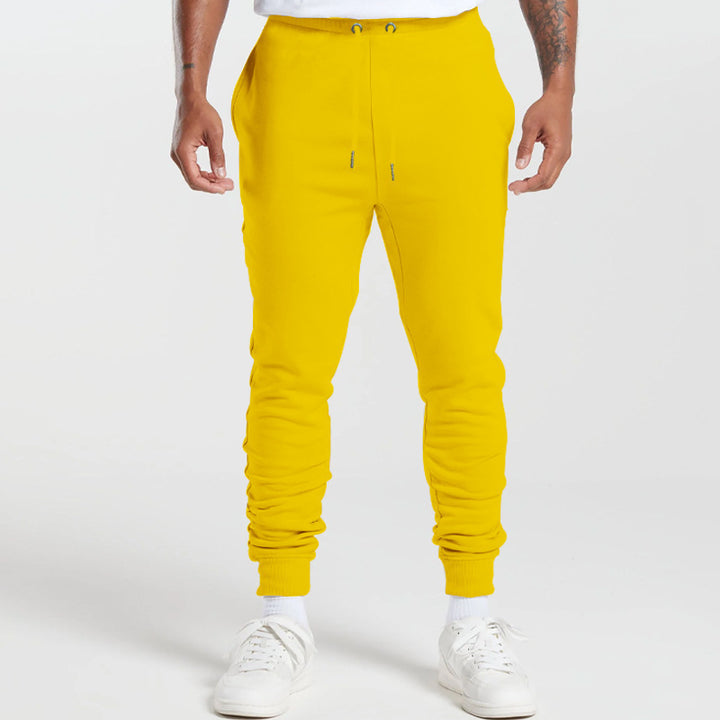 Comfortable jogging pants for men with elastic waist and side pockets Lune London