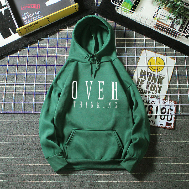 Women's hoodie with creative typography design Chic & Stil