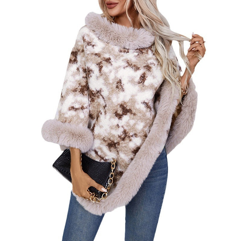 Ladies oversized cozy blanket Lune London