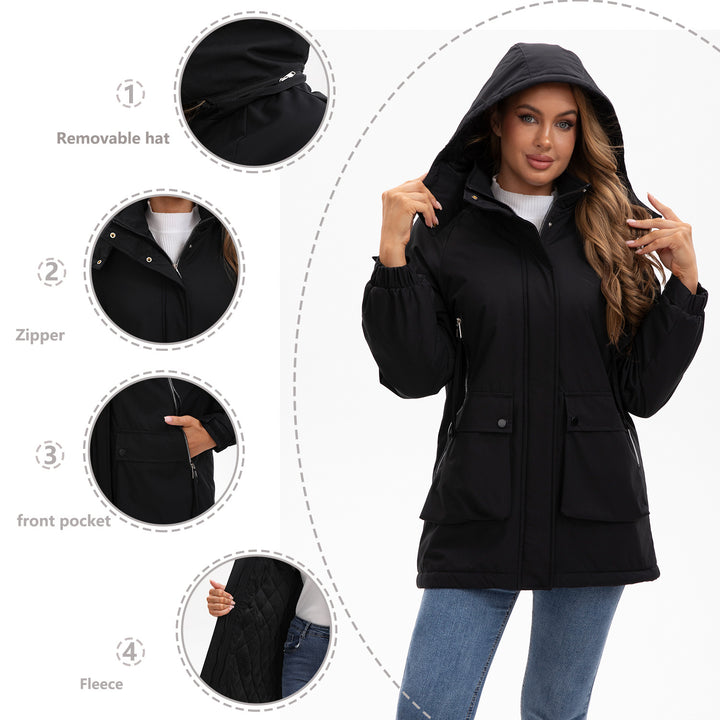 Ladies waterproof leisure jacket Lune London