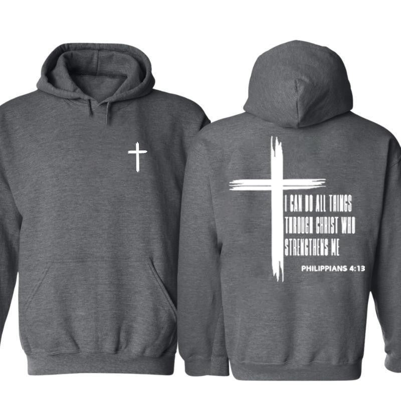 Men's hoodie with inspiring design Chic & Stil
