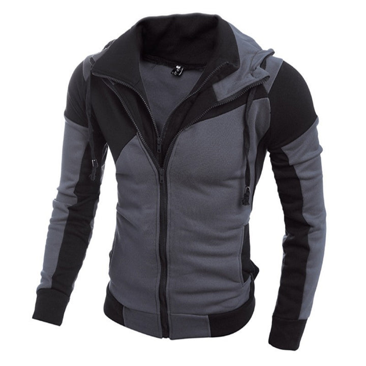 Sporty hooded jacket for men with an innovative design and breathable fabrics Lune London