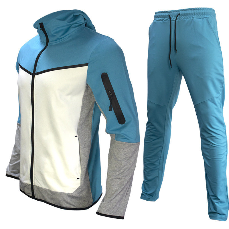 Men's sports tracksuit set with breathable materials and practical zip pockets Lune London