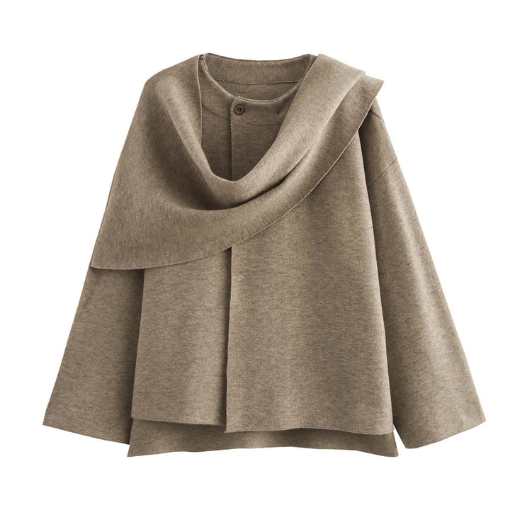 Amarae | Oversized jacket with scarf - Comfortable and warm - Perfect for winter