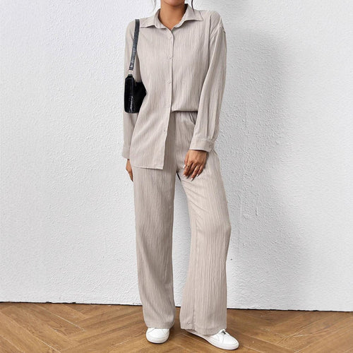Ladies casual set in breathable fabric Amarae