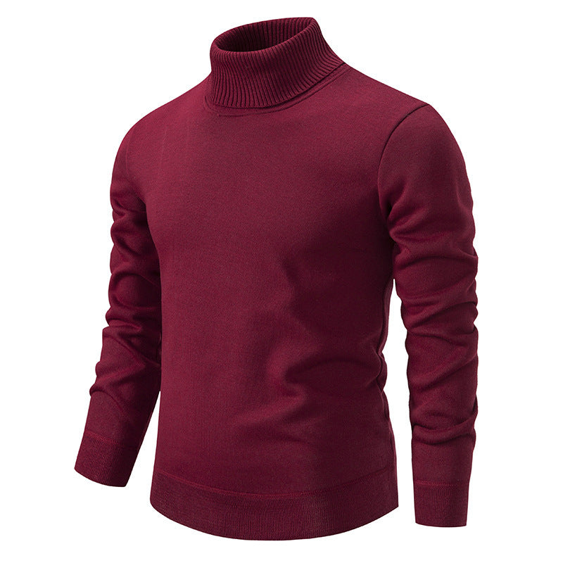 Chic turtleneck pullover for men in high-quality cotton Lune London