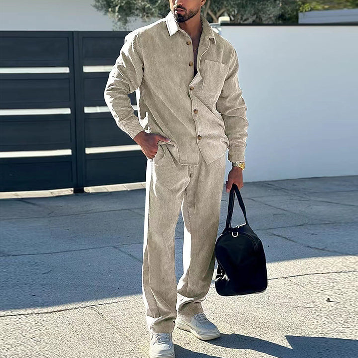 Men's leisure set with innovative fabric and practical pockets Amarae