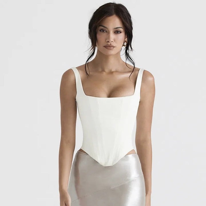 Lune London | Fairy Pink Satin Longline Corset