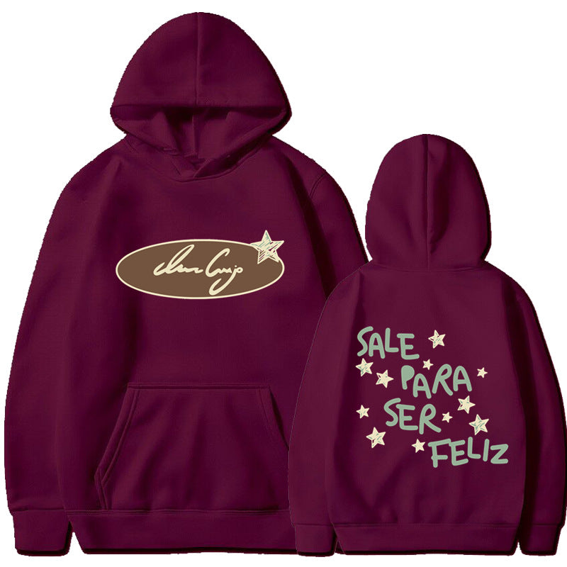 Women's hoodie sweatshirt with creative lettering and eye-catching design Chic & Stil