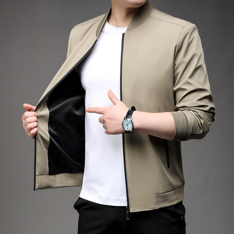Amarae Men's Sporty Bomber Jacket