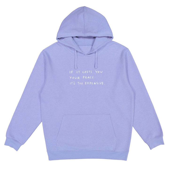 Women's hoodie with inspiring motif Lune London