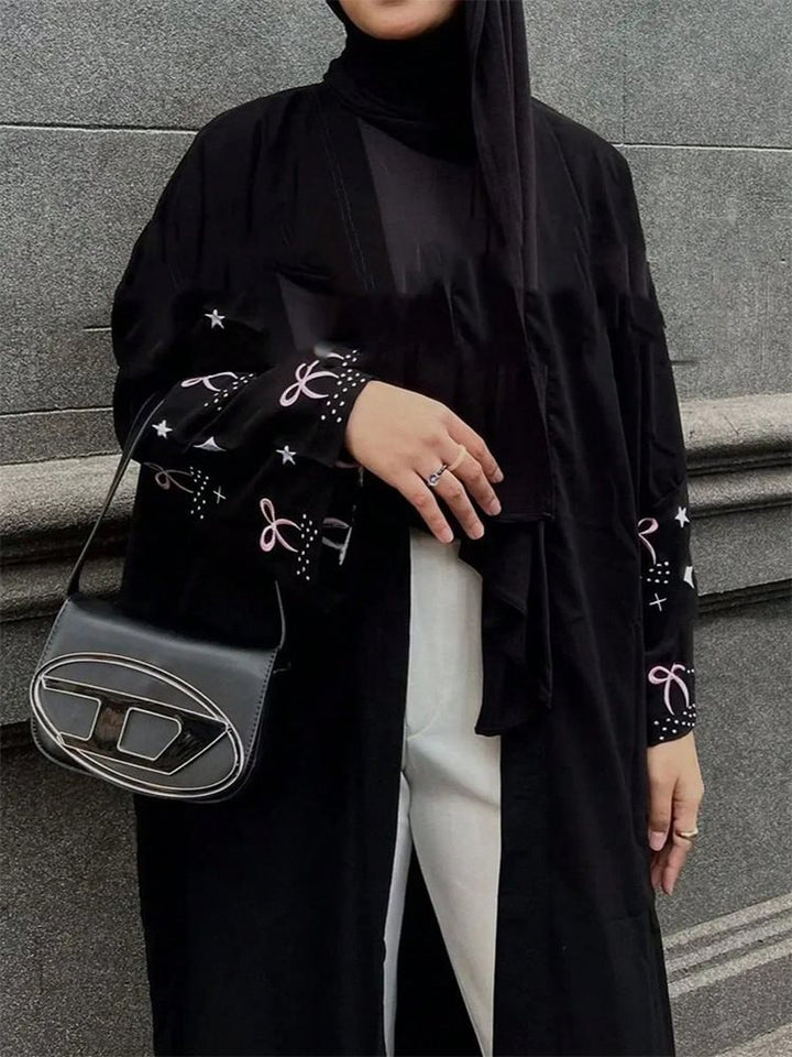 Ladies elegant Kimono-Cardigan with detailed sleeves Lune London