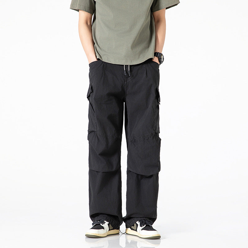 Multifunctional cargo pants for men with practical side pockets Lune London