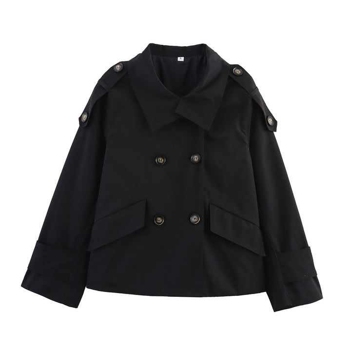 Manteau trench court pour femmes Chic & Stil