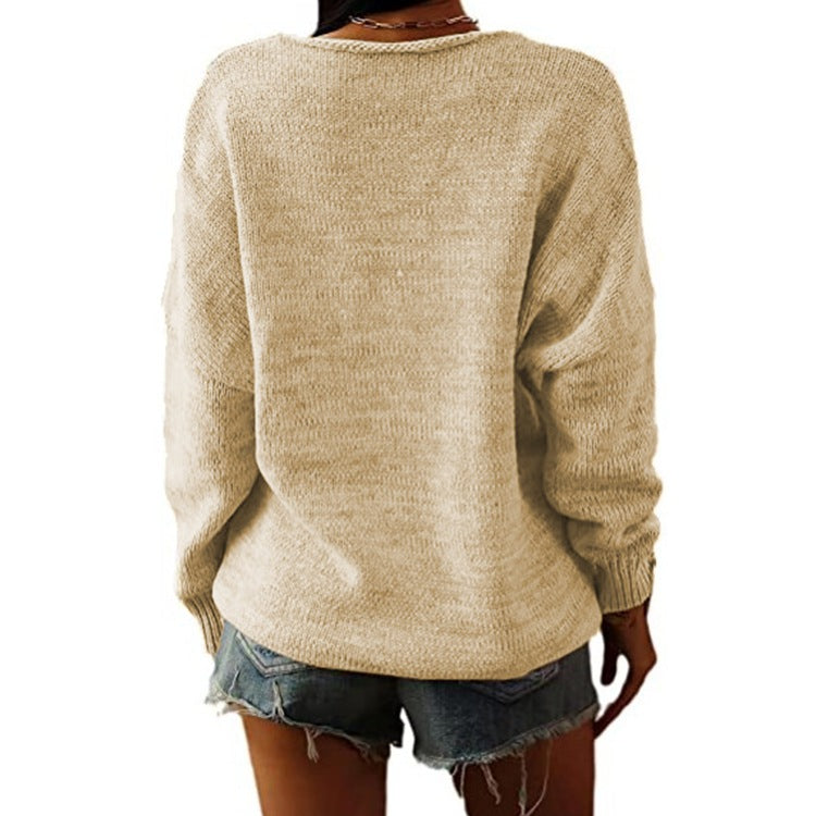 Casual knitted sweater for women Lune London