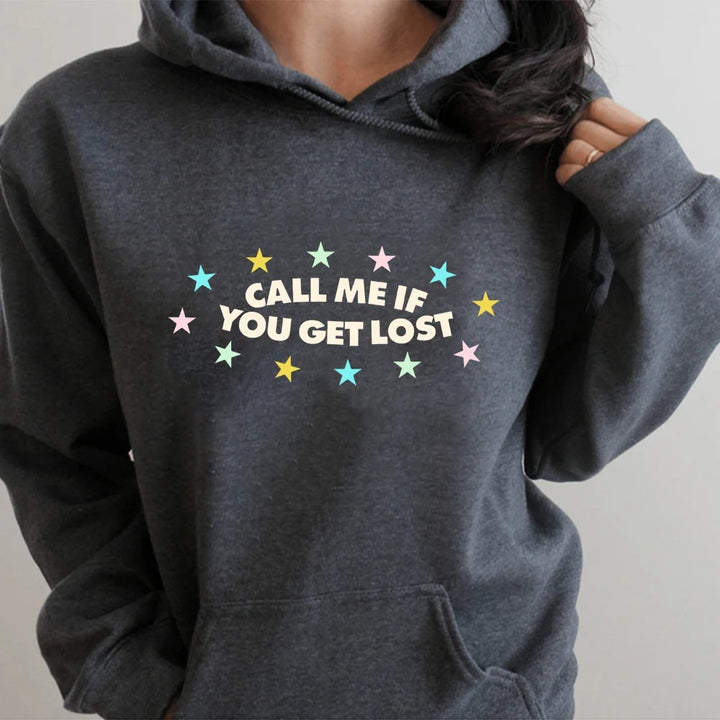Sweat à capuche pour femme avec imprimé créatif et coupe décontractée Chic & Stil