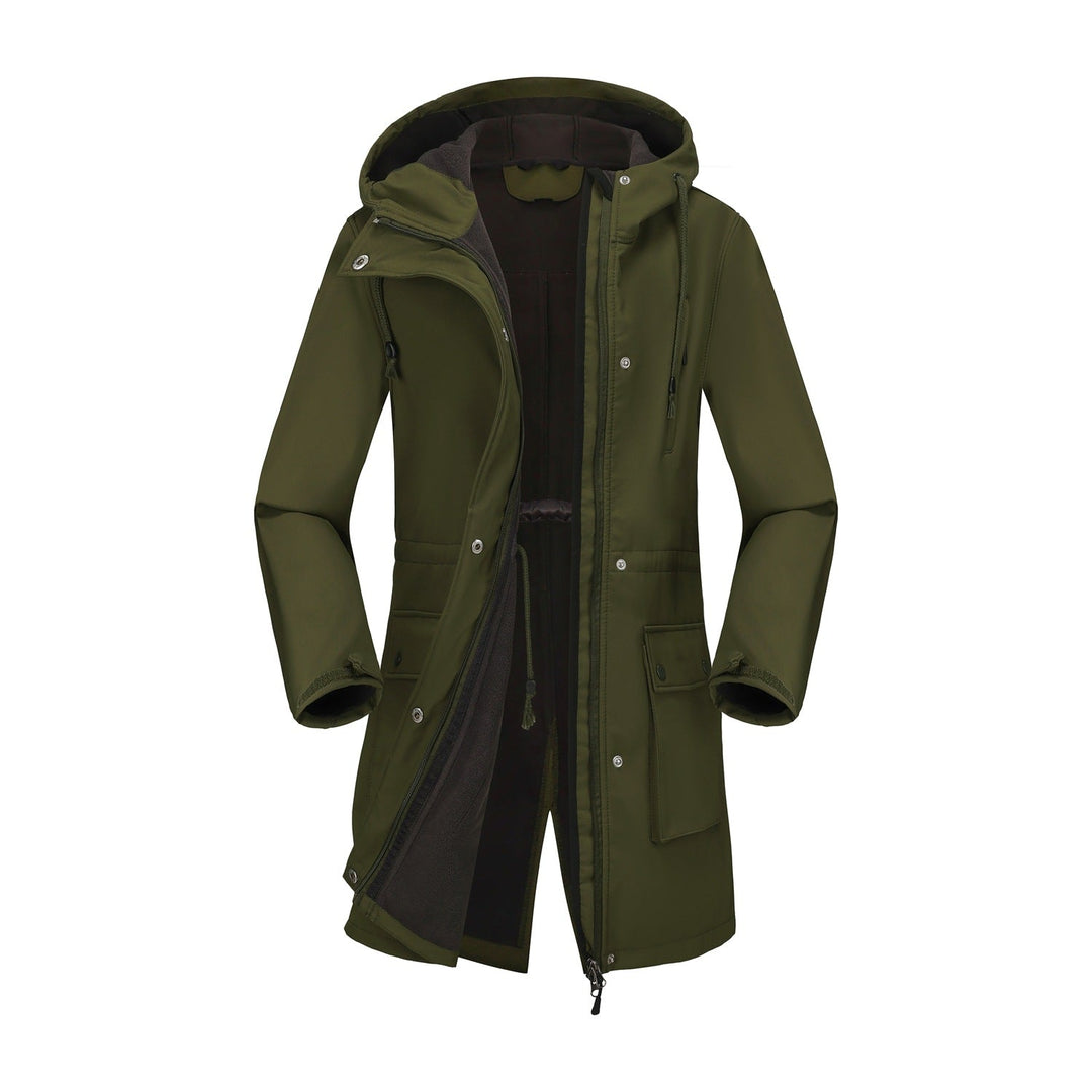 Ladies Functional Outdoor Jacket with Adjustable Waist Drawstring and Inner Lining Lune London